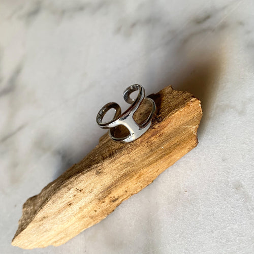 Bague AMBRE ARGENT,La Djulia bijoux