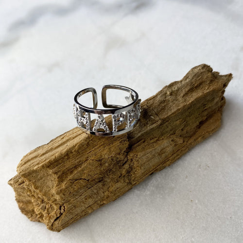 Bague HARPER ARGENT,La Djulia bijoux
