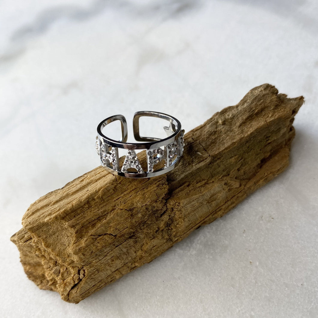 Bague HARPER ARGENT,La Djulia bijoux