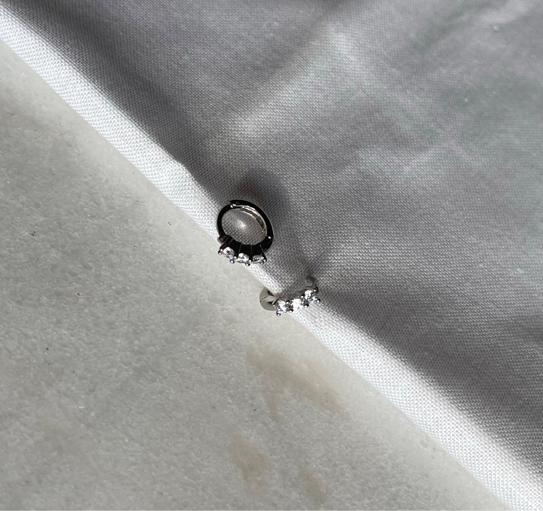 Boucles d’oreilles LYA ARGENT,La Djulia bijoux