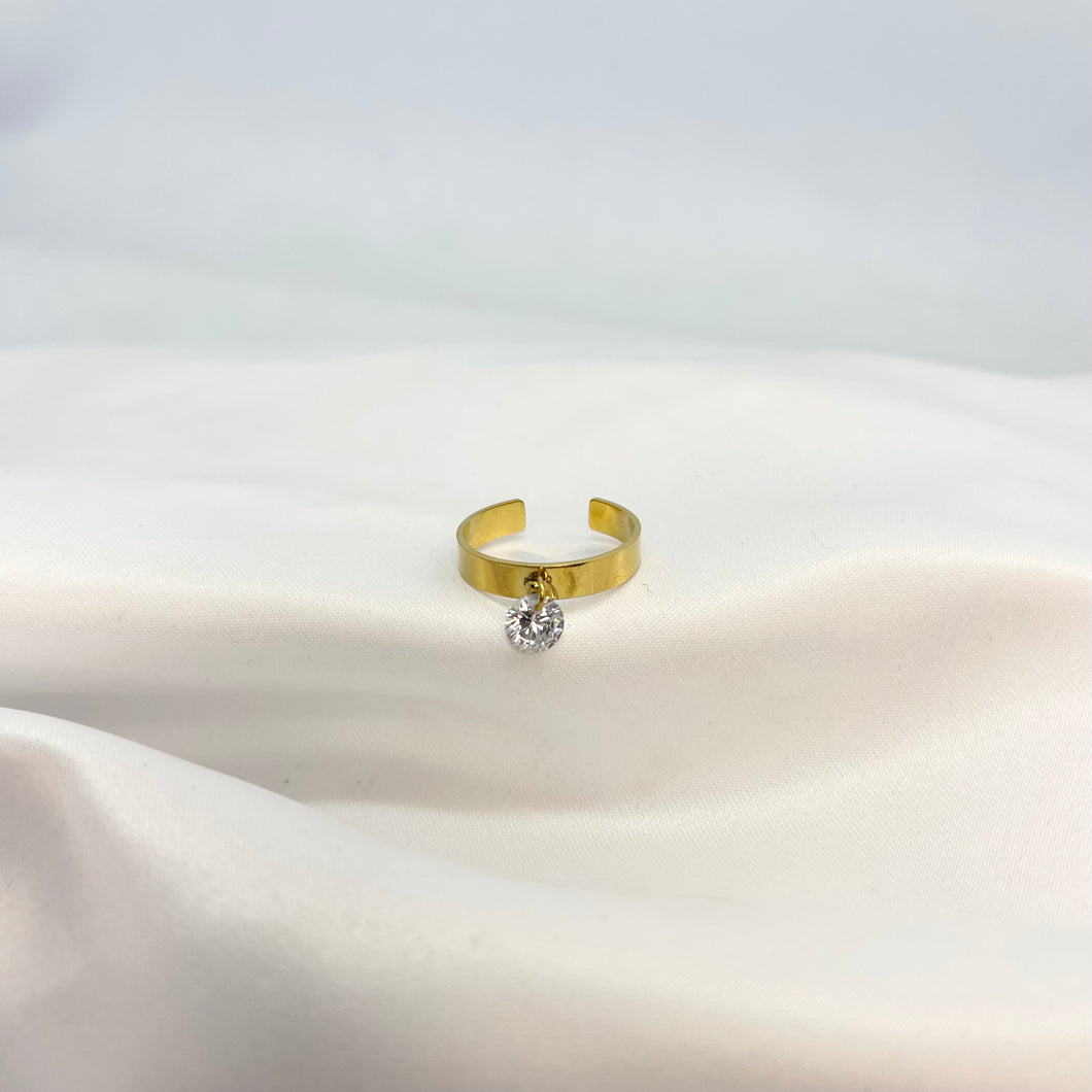 Bague NAVY Doré