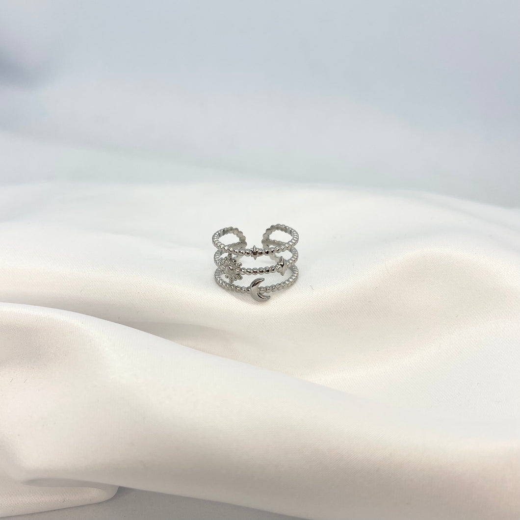 Bague MOON Argenté