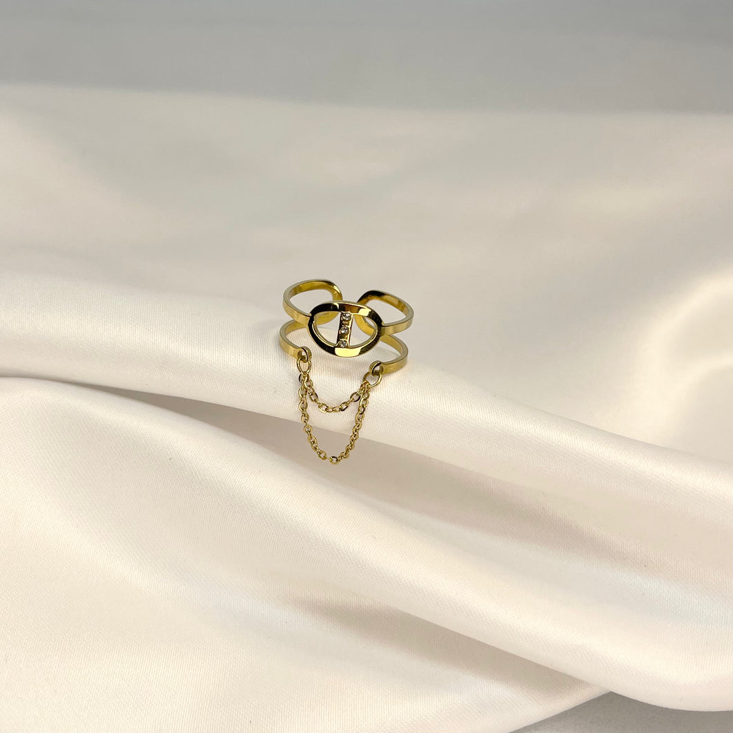 Bague HAILEY doré
